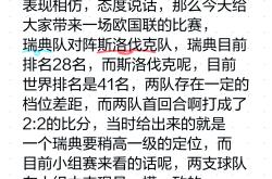 开云体育官网-瑞典比赛全胜，斯洛伐克深陷低谷