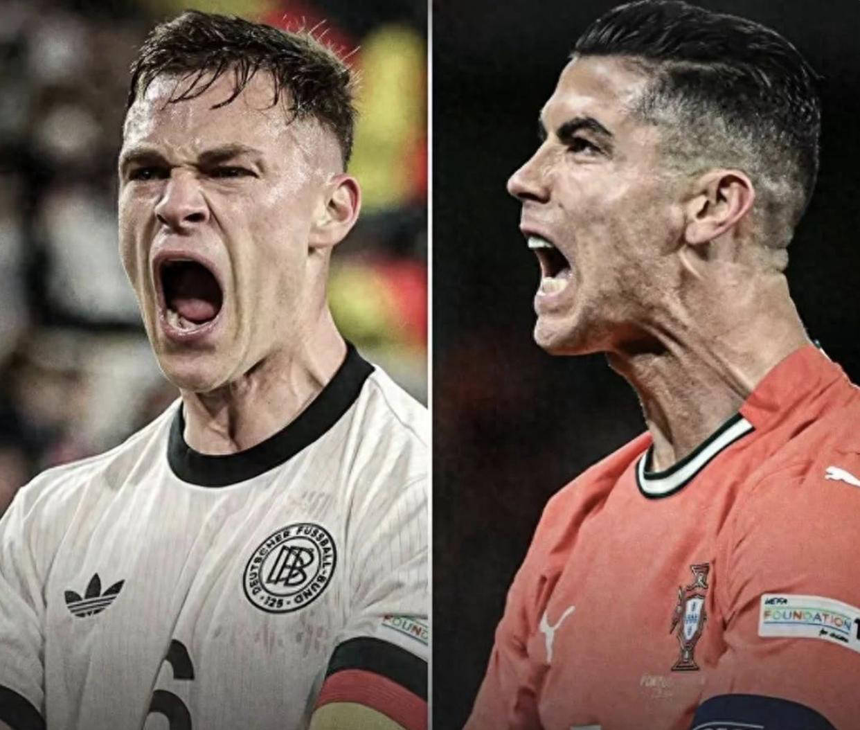 欧洲杯：德国力克葡萄牙，罗纳尔多独中三元，葡萄牙遭遇首败